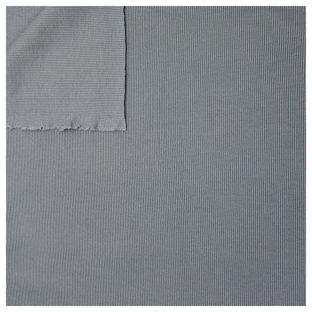 Rippjersey stahlblau