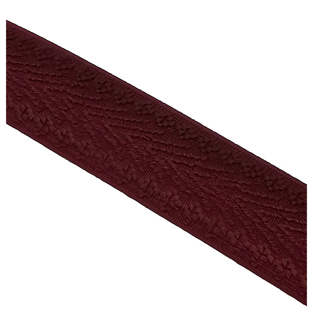 Elastic Band Relief burgunder 4cm