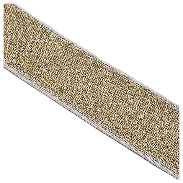 Elastic Band gold und naturweiß 4cm