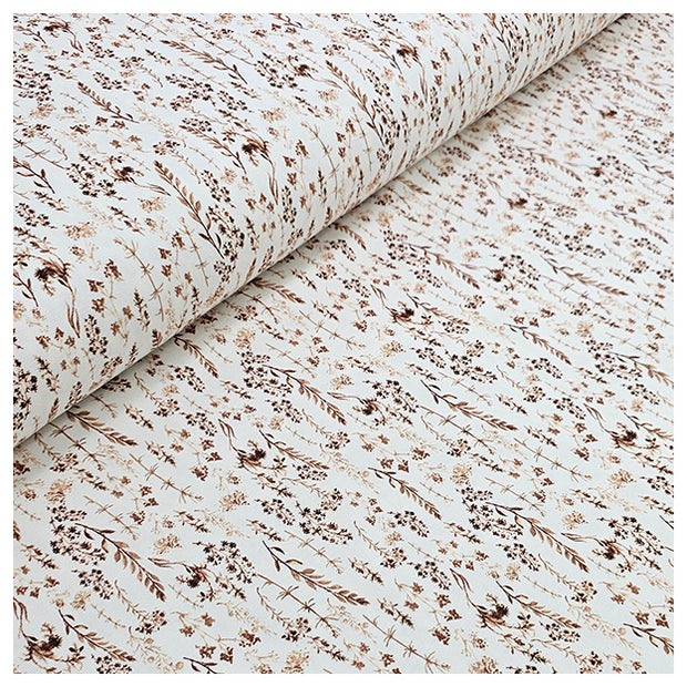 Jersey getrocknete Blumen Digital