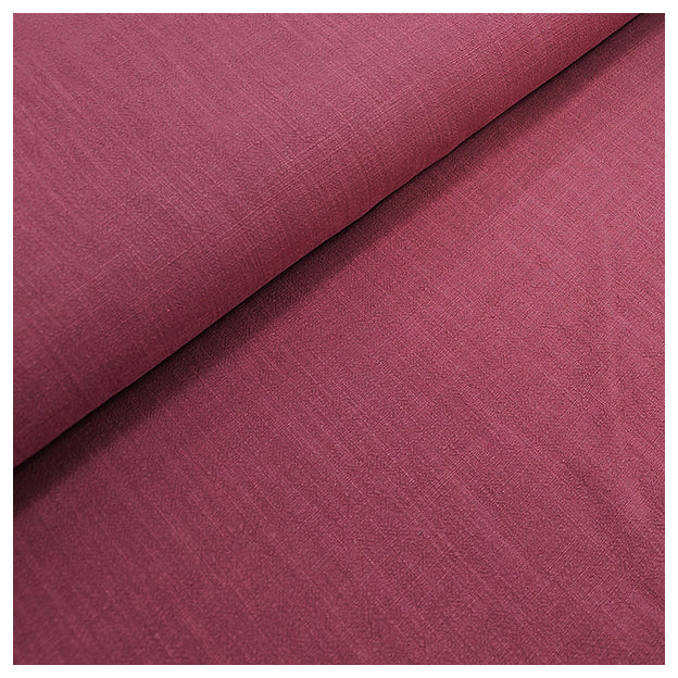 Leinen Viskose uni altrosa