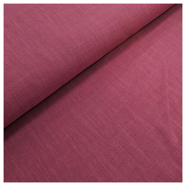 Leinen Viskose uni altrosa