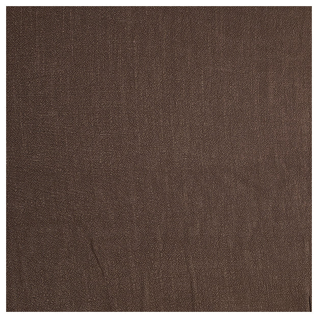 Leinen Viskose uni braun