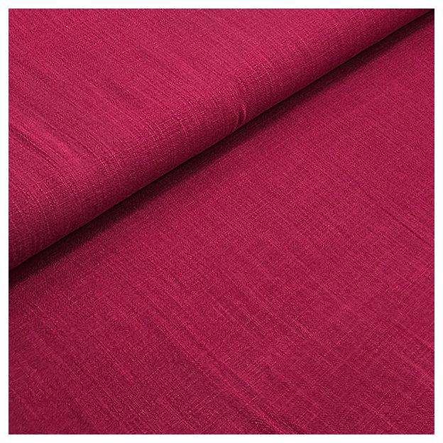 Leinen Viskose uni cyclam