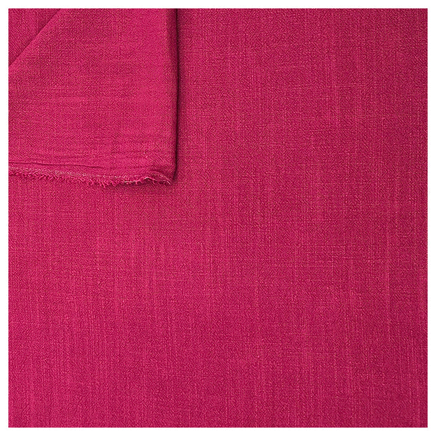 Leinen Viskose uni cyclam