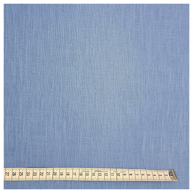 Leinen uni lavendel blau