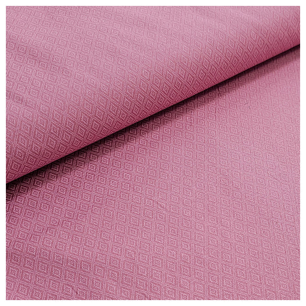 Baumwolle feines Muster Halbdruck in wildrose