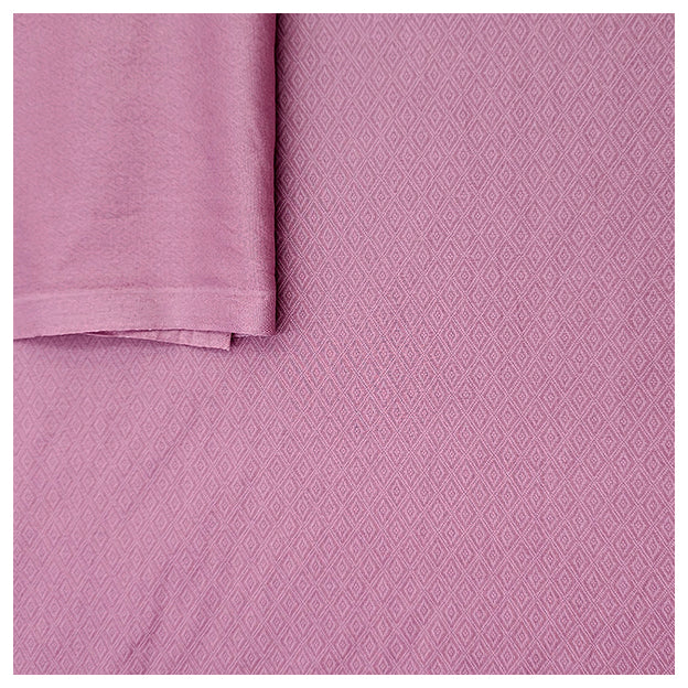 Baumwolle feines Muster Halbdruck in wildrose