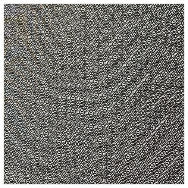 Baumwolle feines Muster Halbdruck in dunkelolive