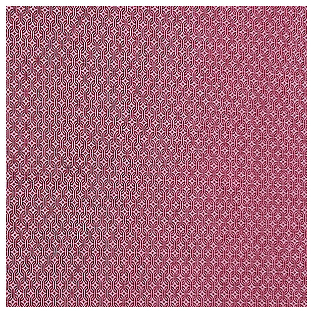 Baumwoll-Köper Halbdruck pupurrot