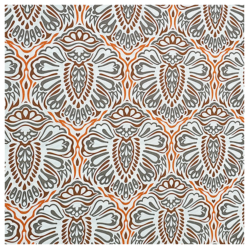 Baumwollsatin Paisley