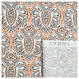 Baumwollsatin Paisley