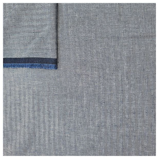 Leinen Fischgrät royal