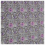 Baumwollsatin Paisley mit Blumen beere