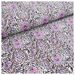 Baumwollsatin Paisley mit Blumen beere