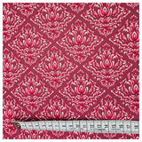 Baumwollsatin Ornamente beere