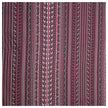 Baumwollsatin Paisley mit Streifen bordeaux und altrosa