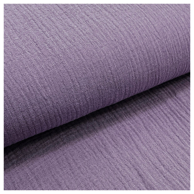 Musselin Baumwolle lila