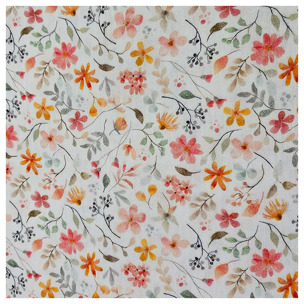 Musselin Digital Blumen und pflanzen