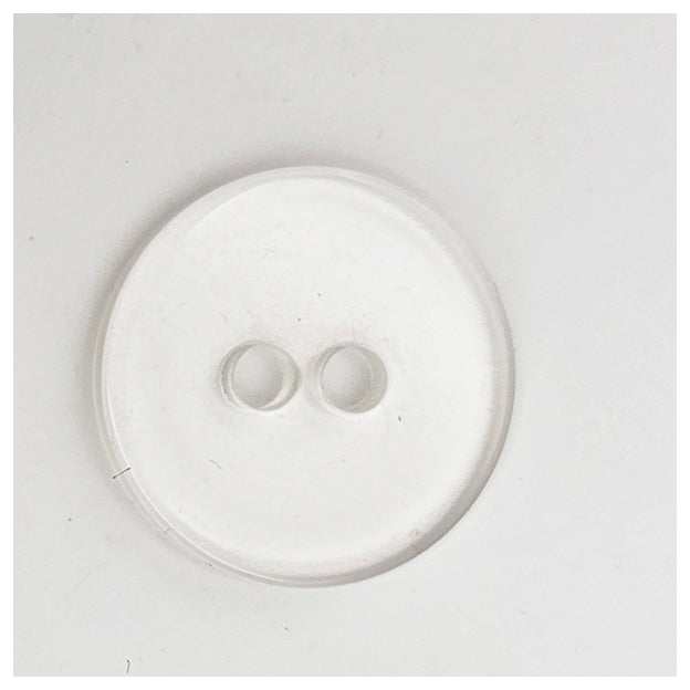 Kunststoffknopf Glasoptik in verschiedenen Größen