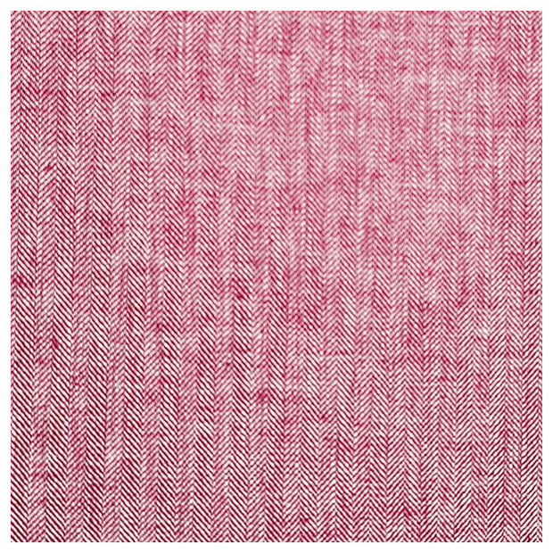 Leinen Fischgrät fuchsia