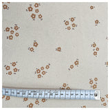Rippjersey Blumen Bio