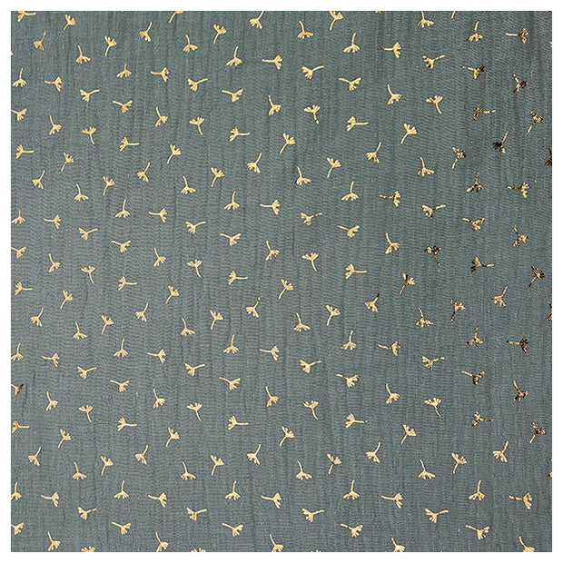 Musselin Baumwolle Pusteblume lindgrün