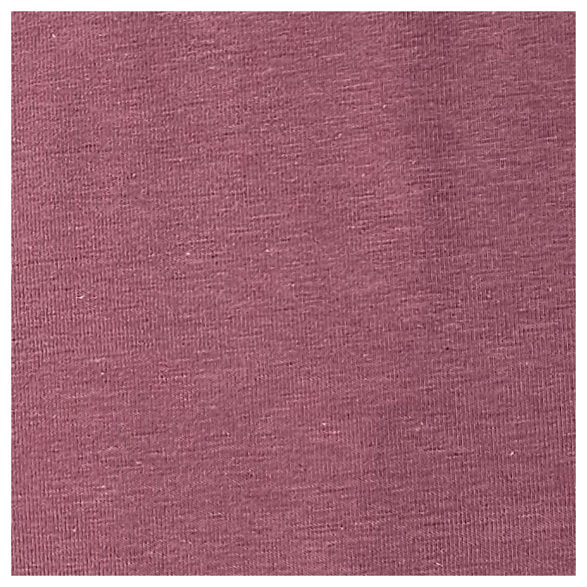 Baumwolljersey uni alt mauve