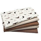 Stoffbox Jersey Fische mit Rippjersey und Bündchen