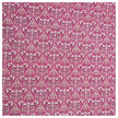 Baumwollsatin Siena Ornamente fuchsia