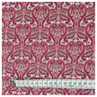 Baumwollsatin Siena Ornamente fuchsia