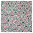 Baumwollsatin Siena Ornamente mint, rosa und grün