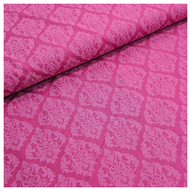 Baumwolle Ornament Halbdruck in traube