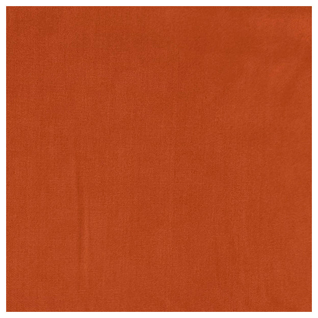 Baumwolle Satin uni fein orange