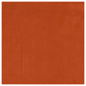 Baumwolle Satin uni fein orange