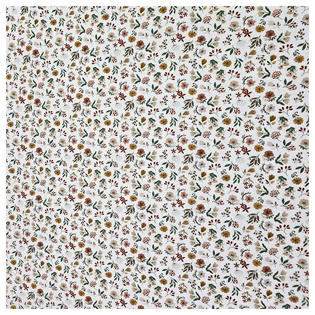 Jersey Mille Fleur weiß