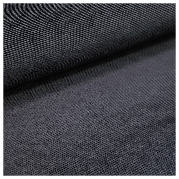 Feincord Jersey marine