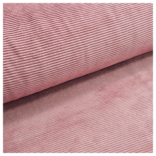 Feincord Jersey altrosa