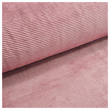 Feincord Jersey altrosa