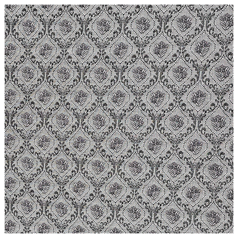 Jacquard Ornamente grau und dunkelgrau