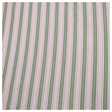 Jacquard Streifen in rosa, weiß und olive