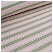 Jacquard Streifen in rosa, weiß und olive