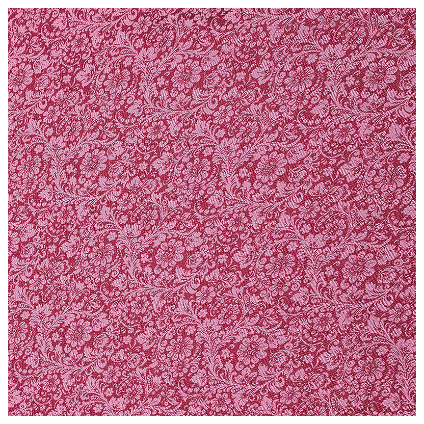 Jacquard Floral fuchsia
