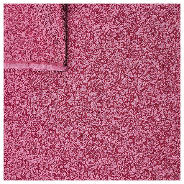 Jacquard Floral fuchsia