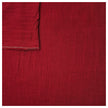 Leinen Viskose uni dunkelrot