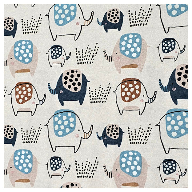 Jersey Elefanten ecru