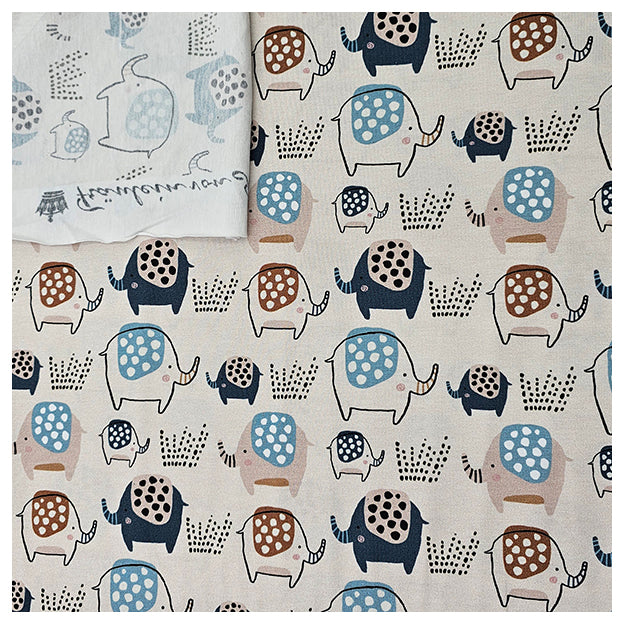 Jersey Elefanten ecru