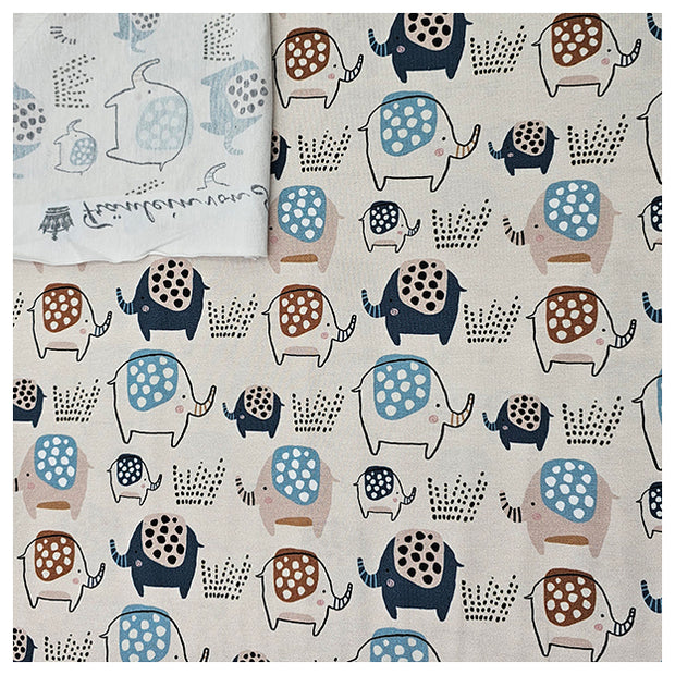 Jersey Elefanten ecru