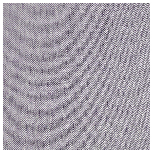 Leinen Fischgrät flieder