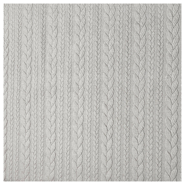 Zopf Jacquard/ Jersey sand